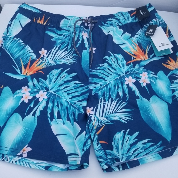 RIP CURL NWT 17" Swim Shorts L - Picture 1 of 9